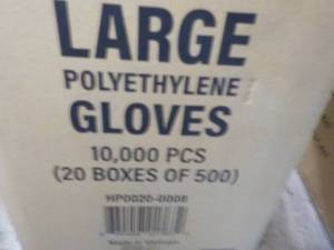 10,000 size Large Polyethylene Sing...