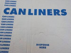 Case of 250 Clear 33 Gallon Can Lin...
