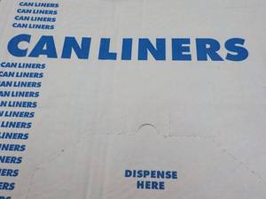 Case of 250 Clear 33 Gallon Can Lin...