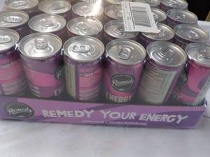 24 pack 8.5 oz Cans Remedy Energy D...