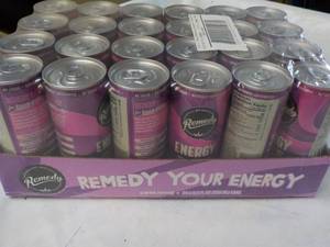 24 pack 8.5 oz Cans Remedy Energy D...