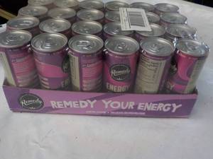 24 pack 8.5 oz Cans Remedy Energy D...