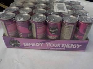 24 pack 8.5 oz Cans Remedy Energy D...