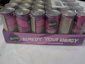 24 pack 8.5 oz Cans Remedy Energy D...