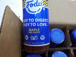 6 ct  9.6 oz Bottles Fody Maple BBQ...