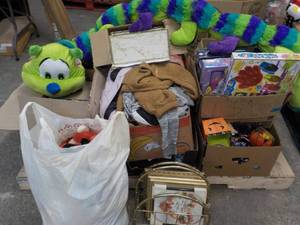 Pallet Lot of Household, Clothes, S...