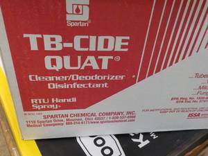 12 ct 32 oz Bottles Spartan TB-Cide...