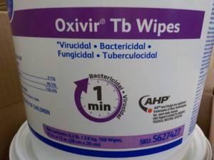 4 ct  6.2 lbs. Diversey Oxivir T6 W...