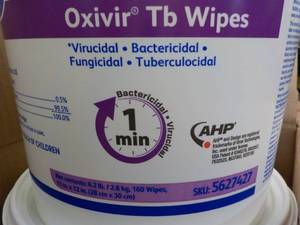 4 ct  6.2 lbs. Diversey Oxivir T6 W...
