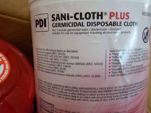 12 ct PDI Sani-cloth Plus Germicida...