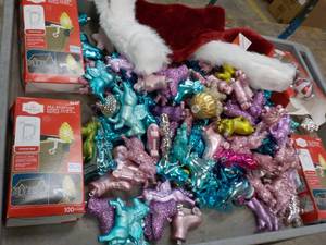 Xmas Ornaments, Clips and Hats...