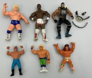 lot 143 image: Vintage Misc. Wrestling Figures