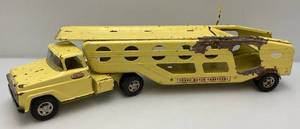 lot 191 image: 1960 Tonks Toy Car Carrier Original No Cars Or Ramp