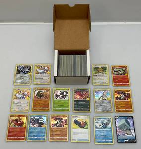 lot 5 image: Misc. Unsorted Pokemon Trading Cards