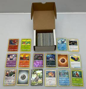 lot 6 image: Misc. Unsorted Pokemon Trading Cards