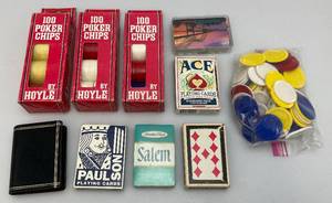 lot 22 image: Misc. Vintage Playing Cards & More