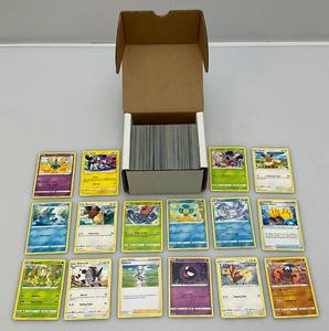 lot 34 image: Misc. Unsorted Pokemon Trading Cards