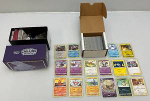 lot 35 image: Misc. Unsorted Pokemon Trading Cards