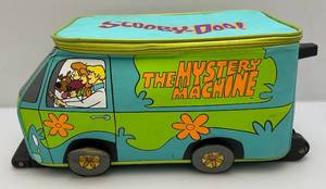 lot 72 image: Scooby-Doo (The Mystery Machine) Luggage 18 x 10 x 8 (Needs Cleaning Has Stains & Dirt)