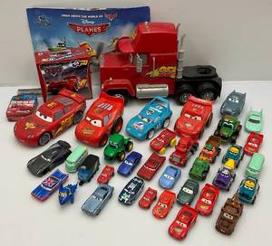 lot 77 image: Misc. Disney CARS Collectibles (Some Missing Pieces)