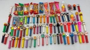 lot 83 image: Misc. PEZ  Dispensers (Some In Original Pcks)