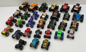 lot 88 image: Large Group Of Misc. Miniature Die-Cast Monster Trucks