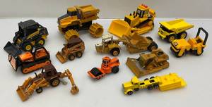 lot 104 image: Misc. Miniature Die-Cast Construction Vehicles