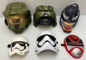 lot 106 image: Misc. Toy Masks Including STAR WARS & More