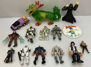 lot 108 image: Misc. STAR WARS Action Figures & More
