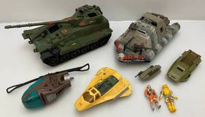 lot 109 image: Misc. Vintage G.I. Joes, Vehicles & More