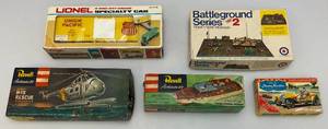 lot 121 image: Misc. Vintage Model Kits Including Revell & More (Some Complete)