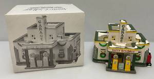 lot 235 image: Department 56  Holly Brothers Garage In Original Box