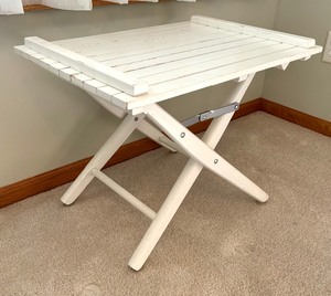 White Tray Table