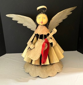 Vintage Metal Angel Figurine