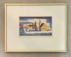 Framed Vintage Print
