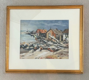 lot 1 image: Watercolor by Birney Quick