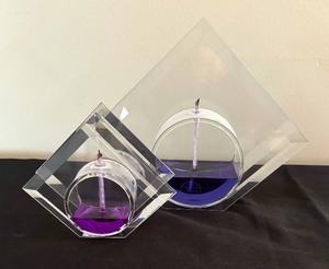 Two Glass Dimensions Oil Candles