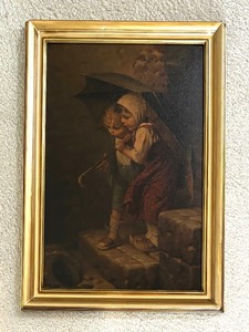 The Surprise Print by Hermann Kaulbach