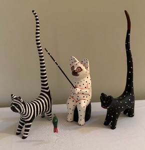 Folk Art Wooden Figurines