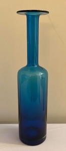 Lovely Blue Glass Vase