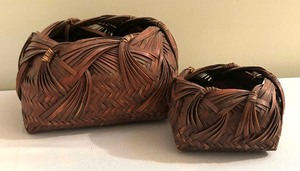 Two Beautiful Japanese Baskets