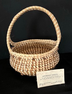 Hand Woven Basket by Sheila Ann Bennett