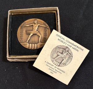 Official Commemorative Worlds Fair Medal