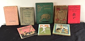 Variety of Vintage Books