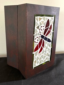 Mosaic Style Stained Glass Candle Holder