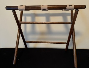 Vintage Folding Luggage Rack