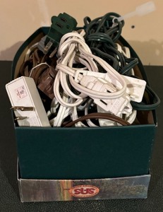 Who Needs Extension Cords Box Full of Multi Style Extension Cords