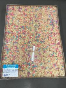 M - Packaged Cotton Candy Crispy Bites - Naturally Flavored - Best by 122024