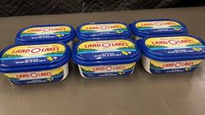 M - Set of 6 Land OLakes Butter with Olive Oil and Sea Salt - 15 oz Each