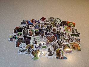 lot 405 image: 50 Total Brand New Beetlejuice Stickers P